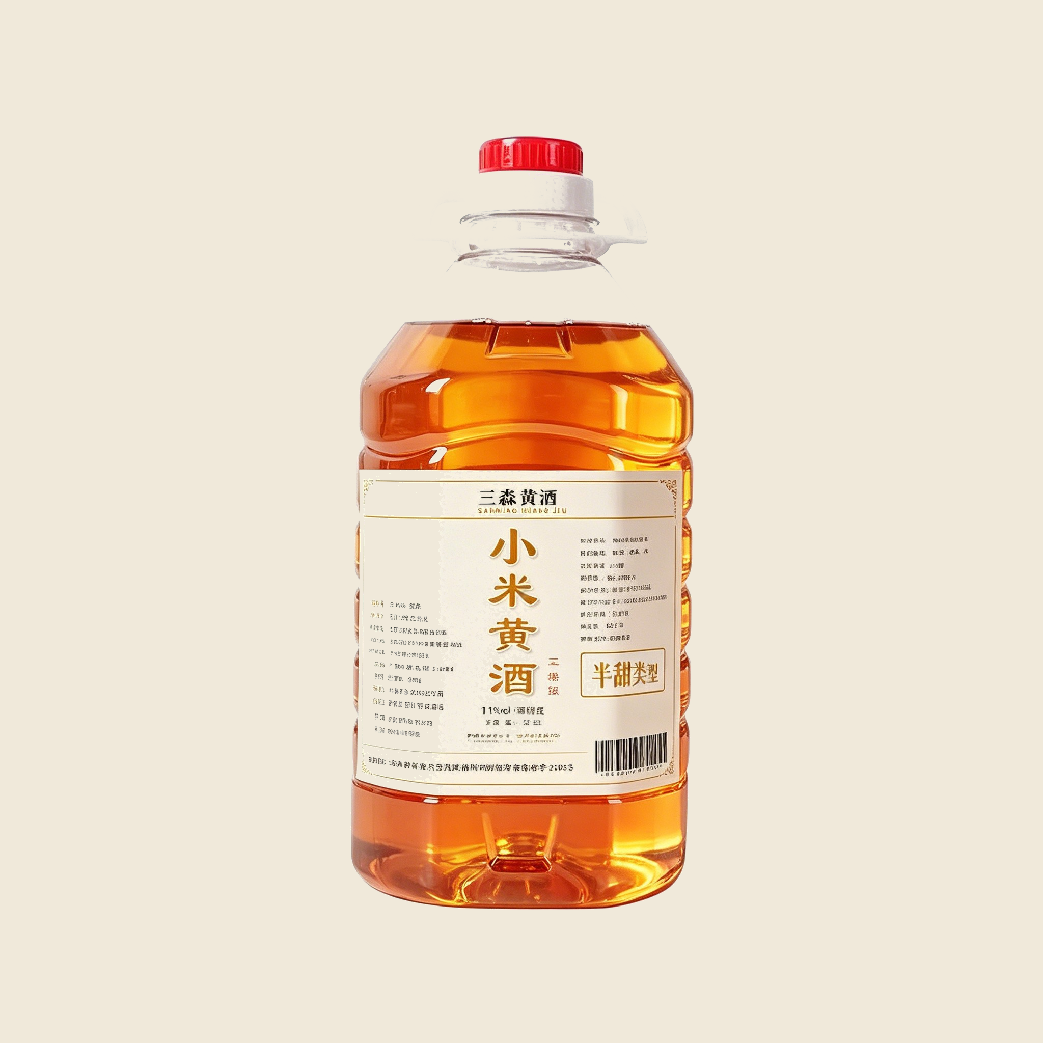 小米黄酒 2.5L 半甜型